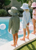 Marine Friends Wide Brim Swim Bucket Hat - Acorn Kids Accessories