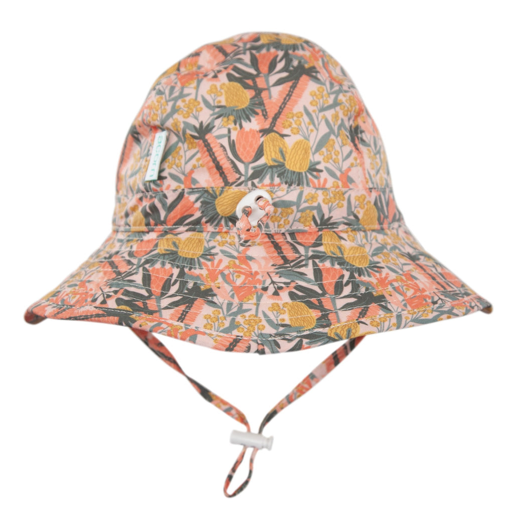 Native Blooms Wide Brim Infant Hat - Acorn Kids Accessories