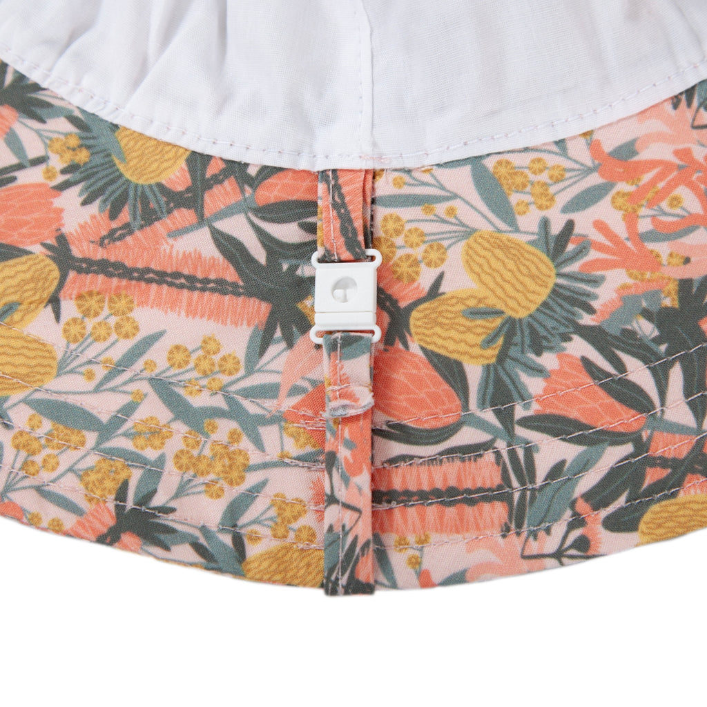 Native Blooms Wide Brim Infant Hat - Acorn Kids Accessories