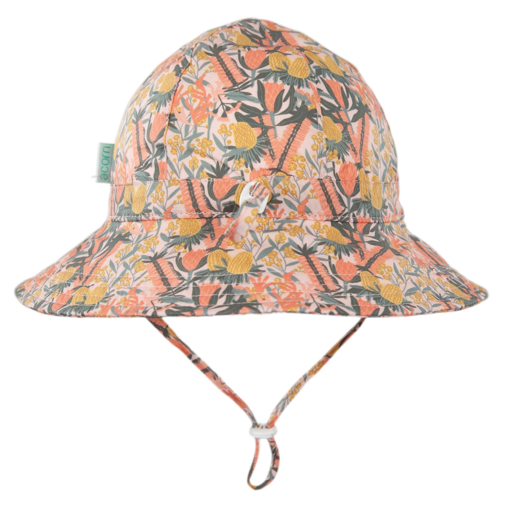 Native Blooms Wide Brim Sunhat - Acorn Kids Accessories