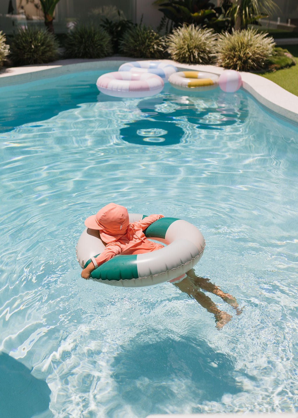 Neon Sunset UPF50+ Swimming Set - Acorn Kids Accessories