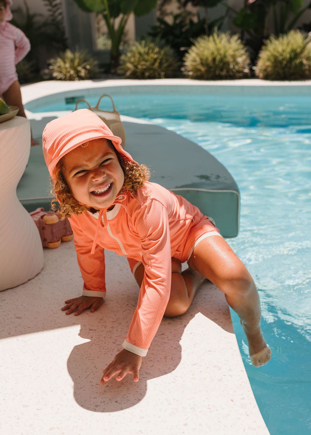 Neon Sunset UPF50+ Swimming Set - Acorn Kids Accessories