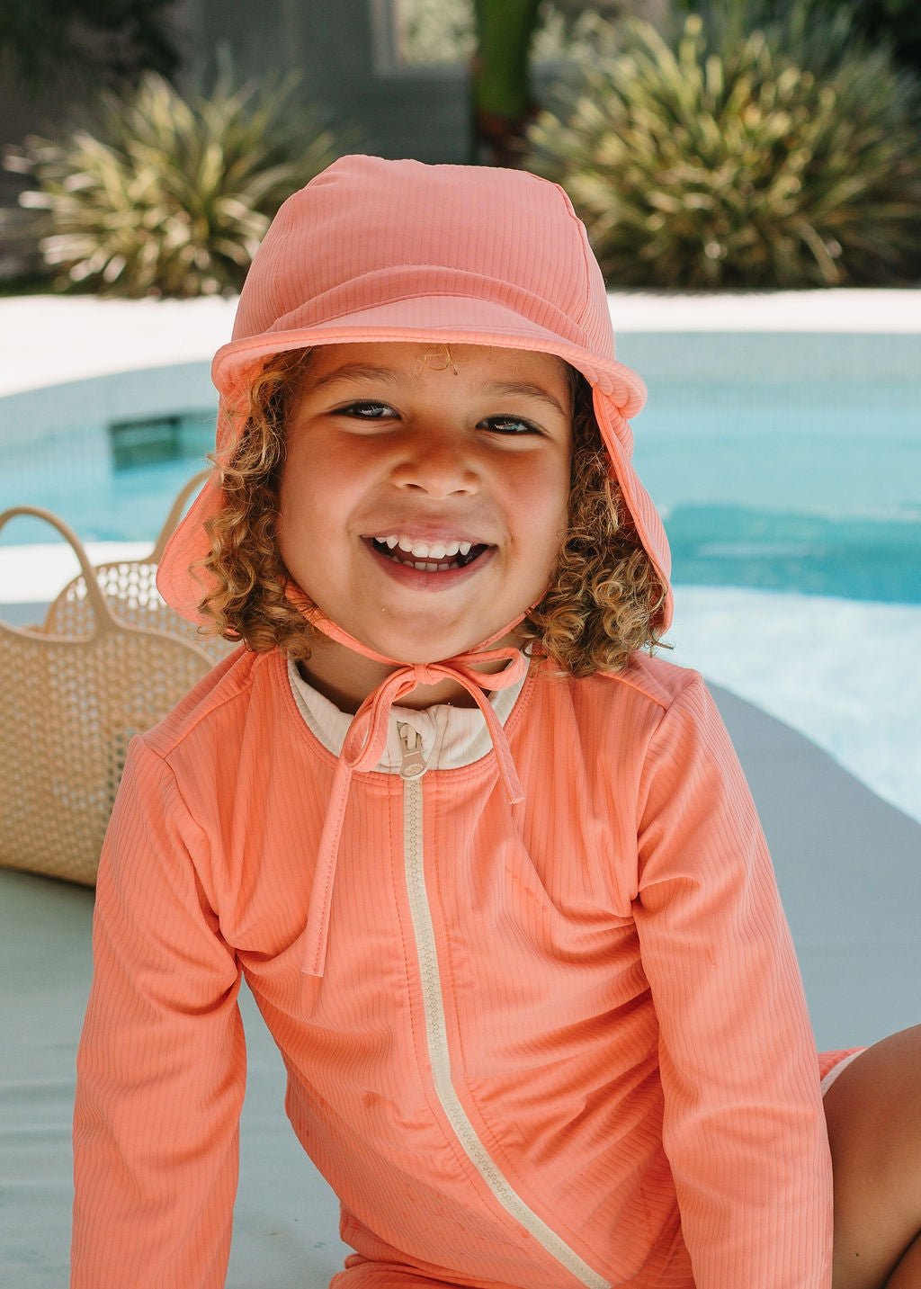 Neon Sunset UPF50+ Swimming Set - Acorn Kids Accessories