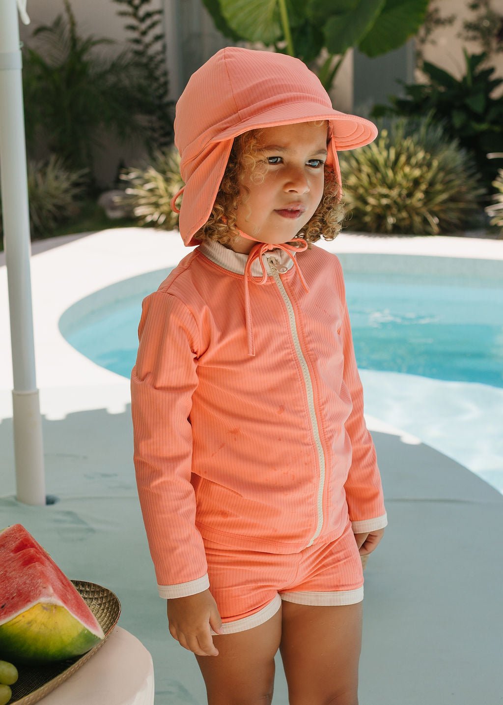 Neon Sunset UPF50+ Swimming Set - Acorn Kids Accessories