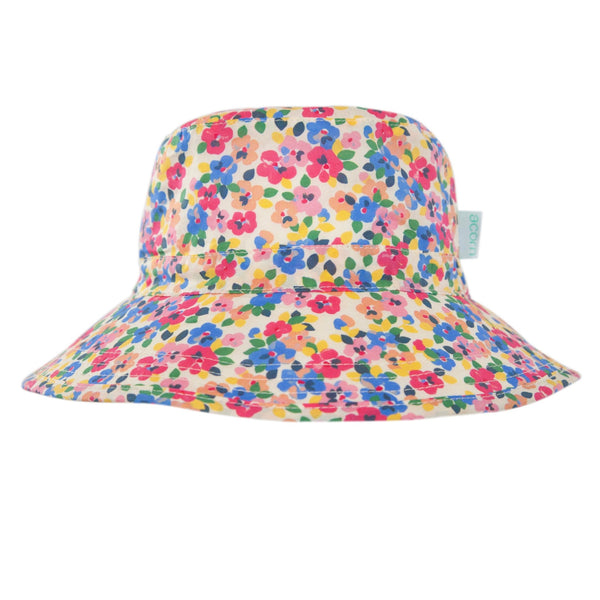 Oh Happy Day Broad Brim Bucket Hat - Acorn Kids Accessories