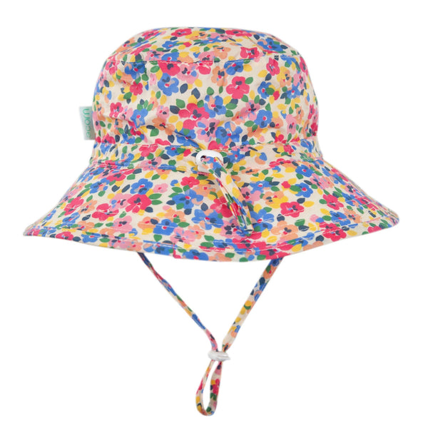 Oh Happy Day Broad Brim Bucket Hat - Acorn Kids Accessories
