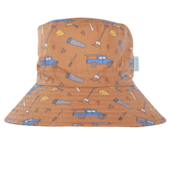 On The Tools Wide Brim Bucket Hat - Acorn Kids Accessories