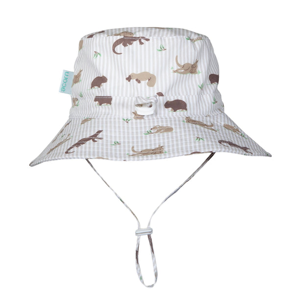 Outback Pals Wide Brim Bucket Hat - Acorn Kids Accessories