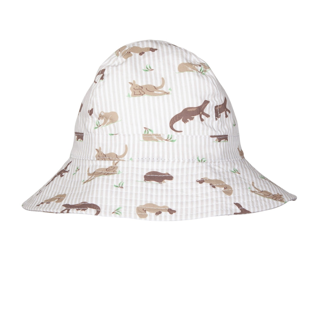 Outback Pals Wide Brim Infant Hat - Acorn Kids Accessories