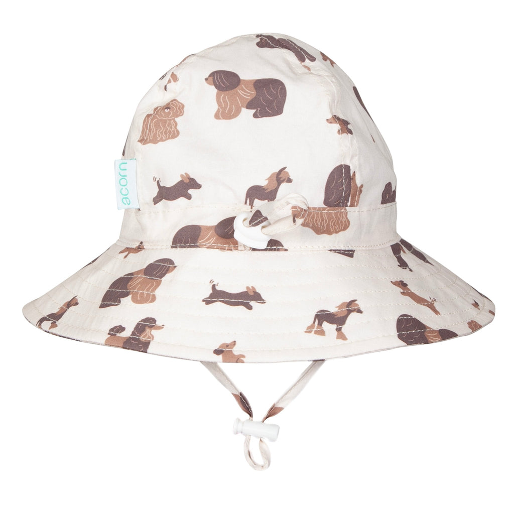 Pampered Pooches Wide Brim Infant Hat - Acorn Kids Accessories