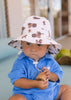 Pampered Pooches Wide Brim Infant Hat - Acorn Kids Accessories