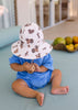 Pampered Pooches Wide Brim Infant Hat - Acorn Kids Accessories