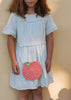 Peach Straw Bag - Acorn Kids Accessories