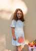 Peach Straw Bag - Acorn Kids Accessories