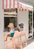 Peach Terry Towelling Bucket Hat - Acorn Kids Accessories
