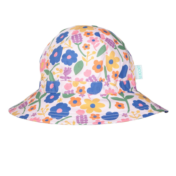 Petal Pop Wide Brim Sunhat - Acorn Kids Accessories