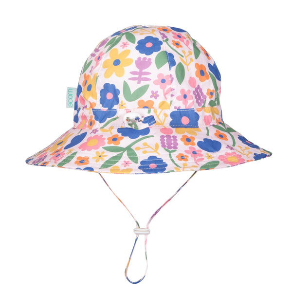 Petal Pop Wide Brim Sunhat - Acorn Kids Accessories