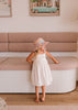 Pink Picnic Wide Brim Bucket Hat - Acorn Kids Accessories