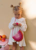 Pink Rainbow Straw Bag - Acorn Kids Accessories
