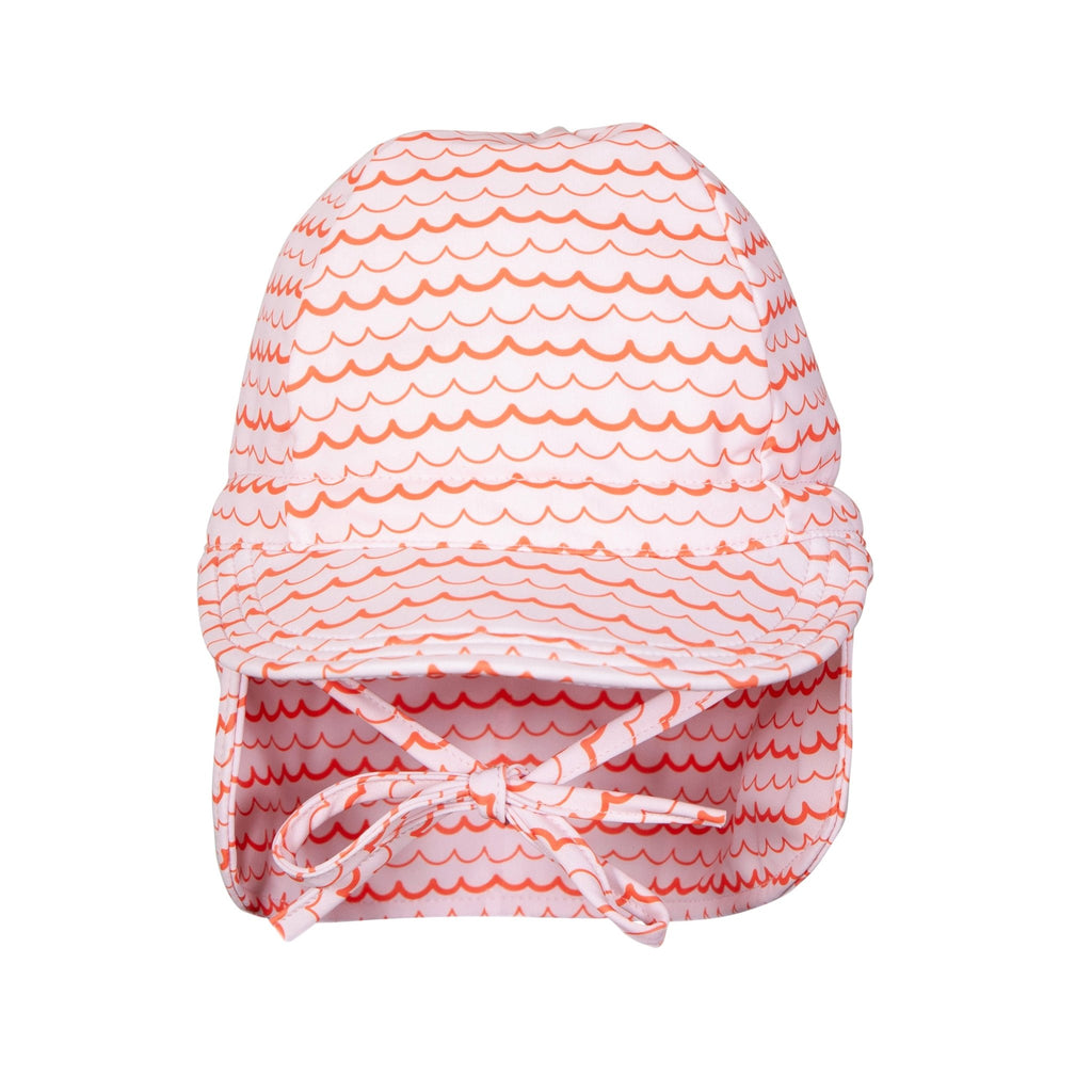 Pink Ripples Swim Flap Cap - Acorn Kids Accessories