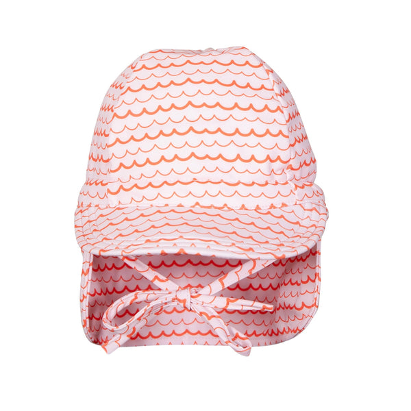 Pink Ripples Swim Flap Cap - Acorn Kids Accessories