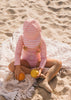Pink Ripples Swim Flap Cap - Acorn Kids Accessories