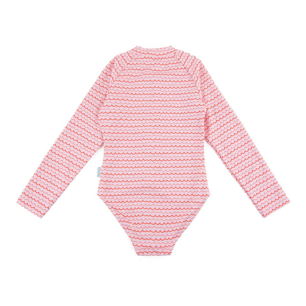 Pink Ripples UPF50+ Swimming Suit - Acorn Kids Accessories