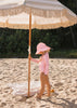 Pink Ripples Wide Brim Swim Hat - Acorn Kids Accessories