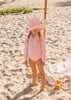 Pink Ripples Wide Brim Swim Hat - Acorn Kids Accessories