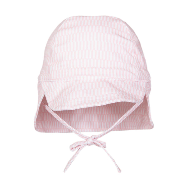 Pink Sprinkle Soft Jersey Flap Cap - Acorn Kids Accessories