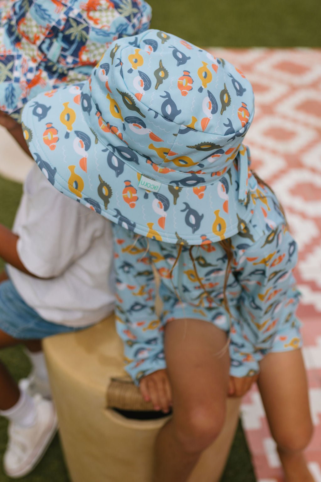 Pool Float Wide Brim Swim Hat - Acorn Kids Accessories