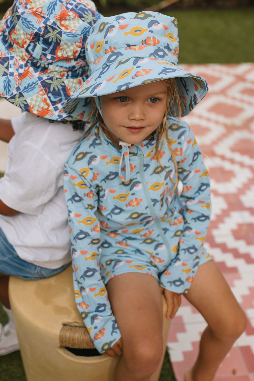 Pool Float Wide Brim Swim Hat - Acorn Kids Accessories