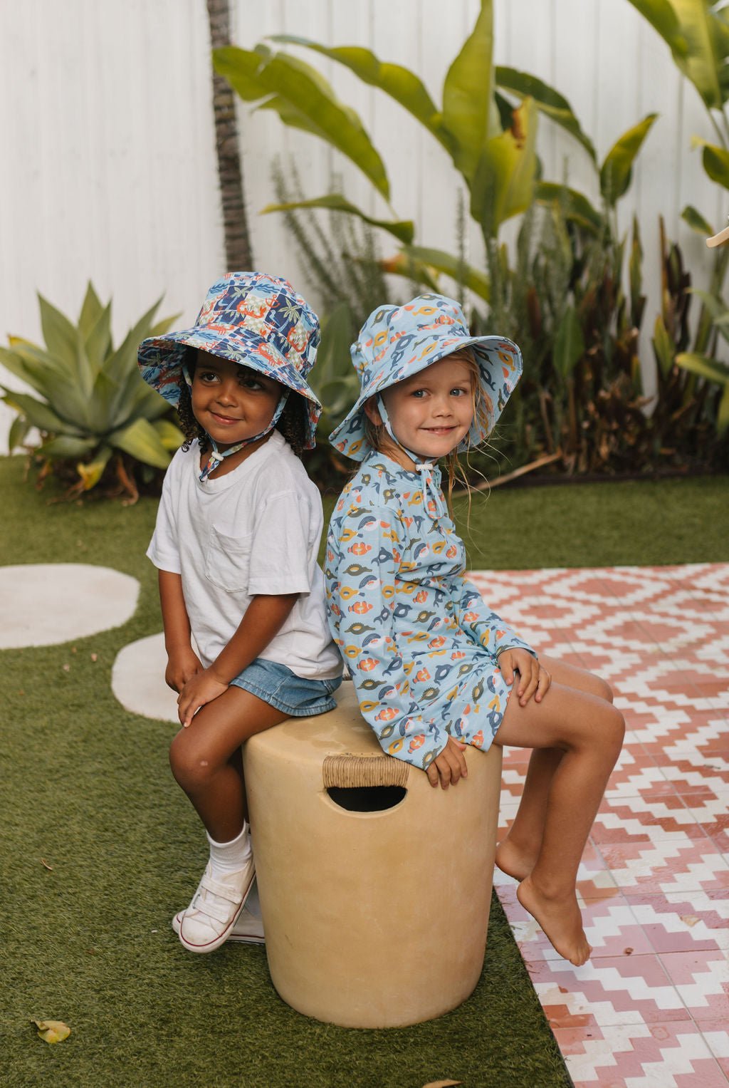 Pool Float Wide Brim Swim Hat - Acorn Kids Accessories