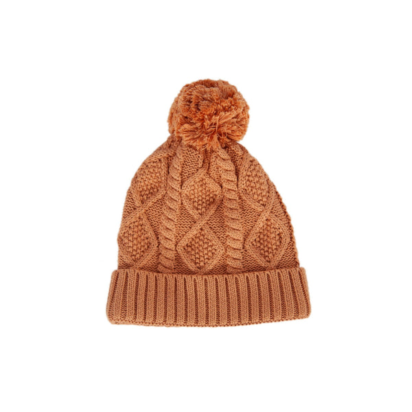 Prague Beanie Caramel - Acorn Kids Accessories