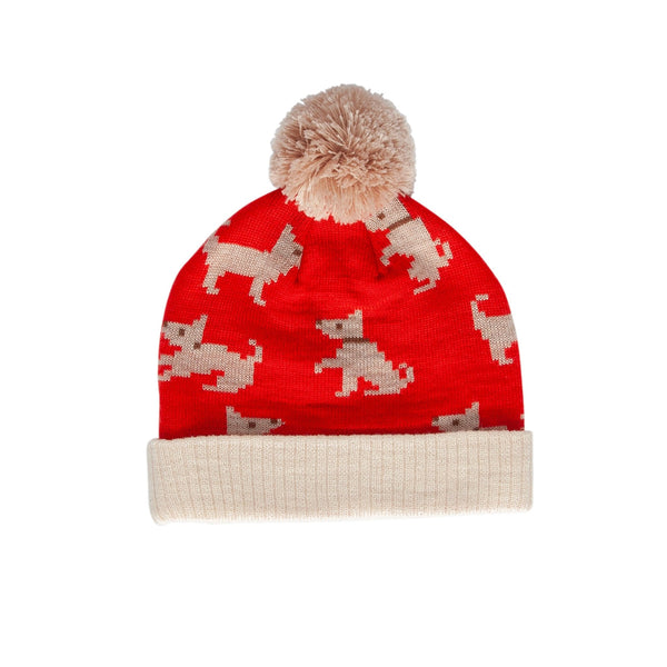 Puppy Dog Merino Beanie - Acorn Kids Accessories