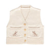 Puppy Dog Merino Vest - Acorn Kids Accessories