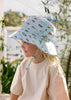 Rainbow Fish Wide Brim Bucket Hat - Acorn Kids Accessories