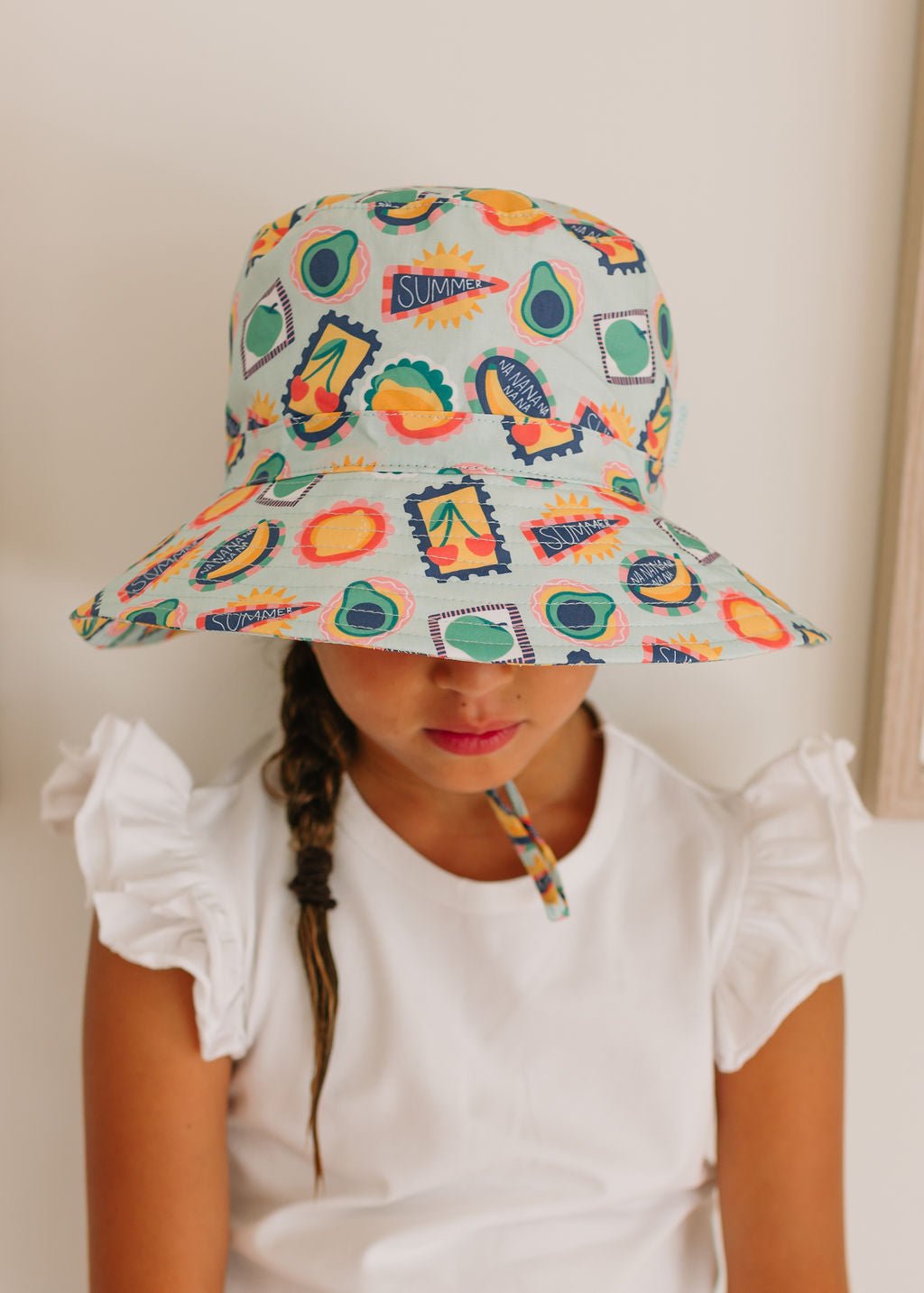 Road Trip Wide Brim Bucket Hat - Acorn Kids Accessories