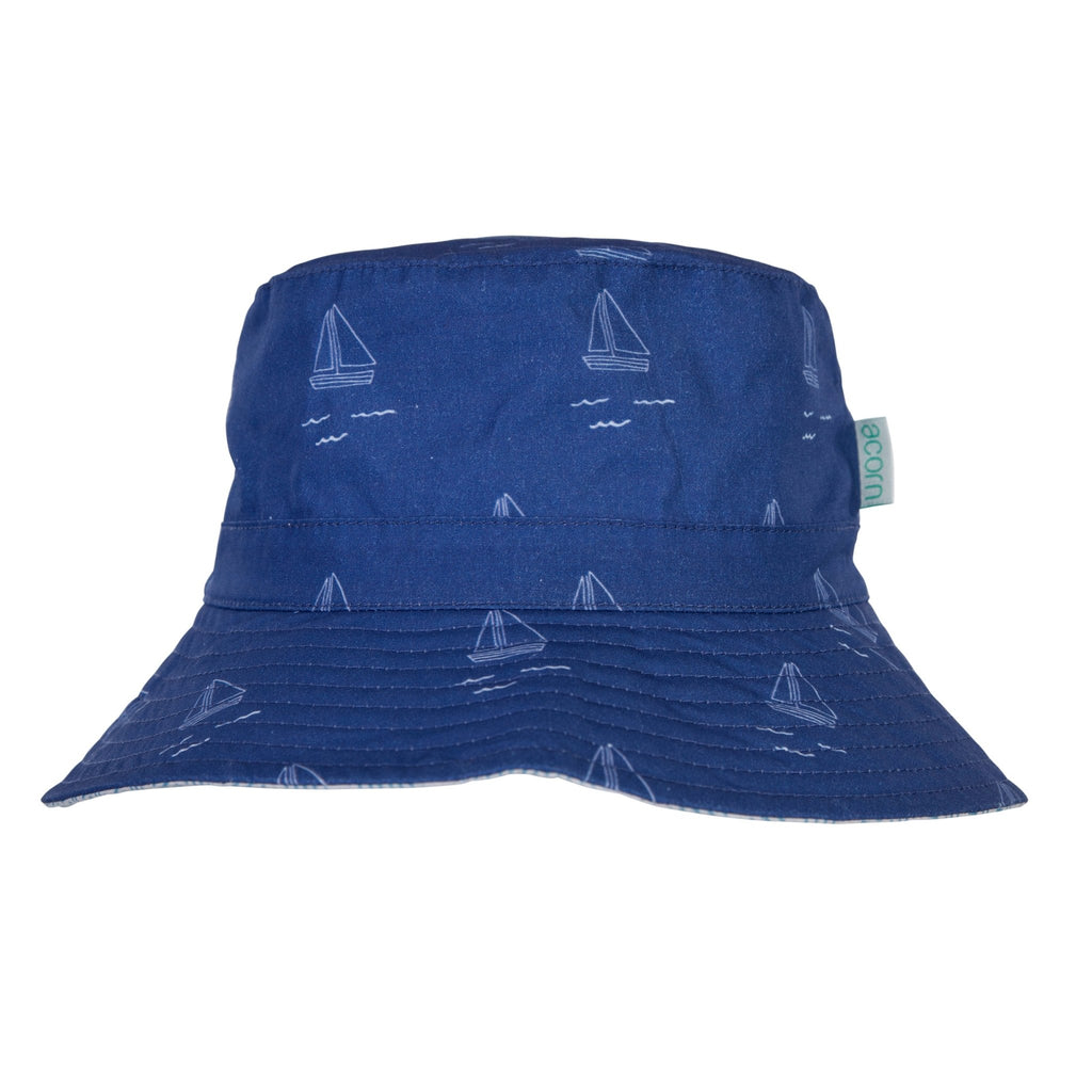 Sailing Wide Brim Bucket Hat - Acorn Kids Accessories