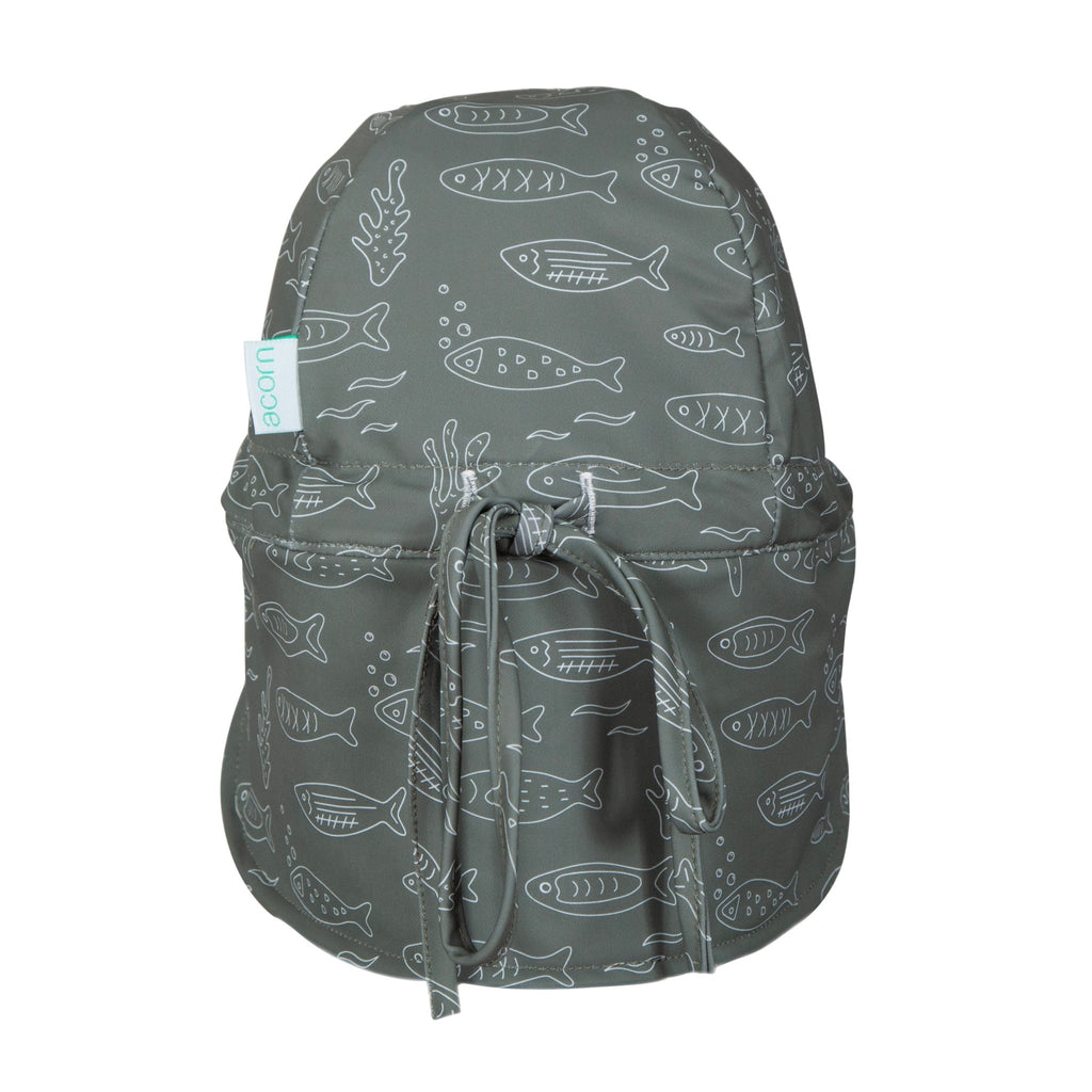 School Of Fish Swim Flap Cap - Acorn Kids Accessories