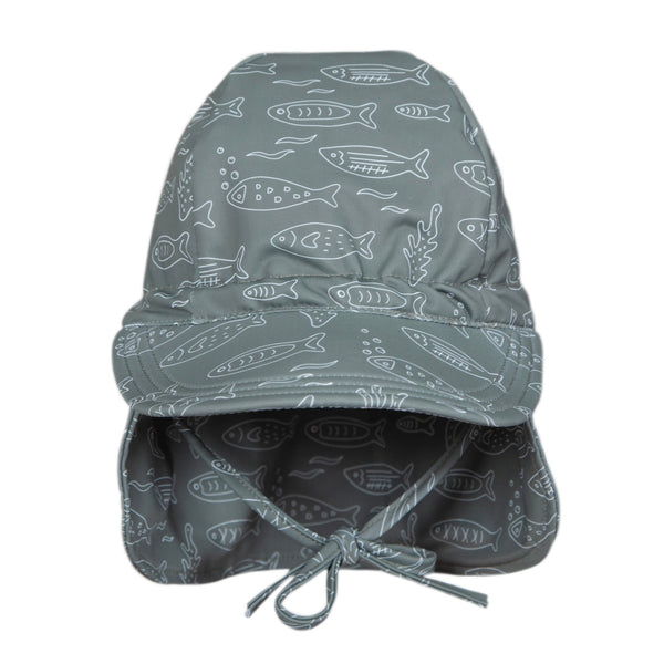 School Of Fish Swim Flap Cap - Acorn Kids Accessories