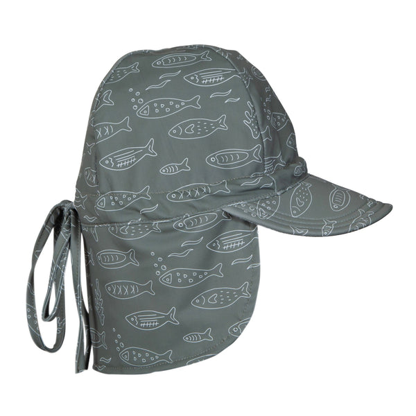 School Of Fish Swim Flap Cap - Acorn Kids Accessories