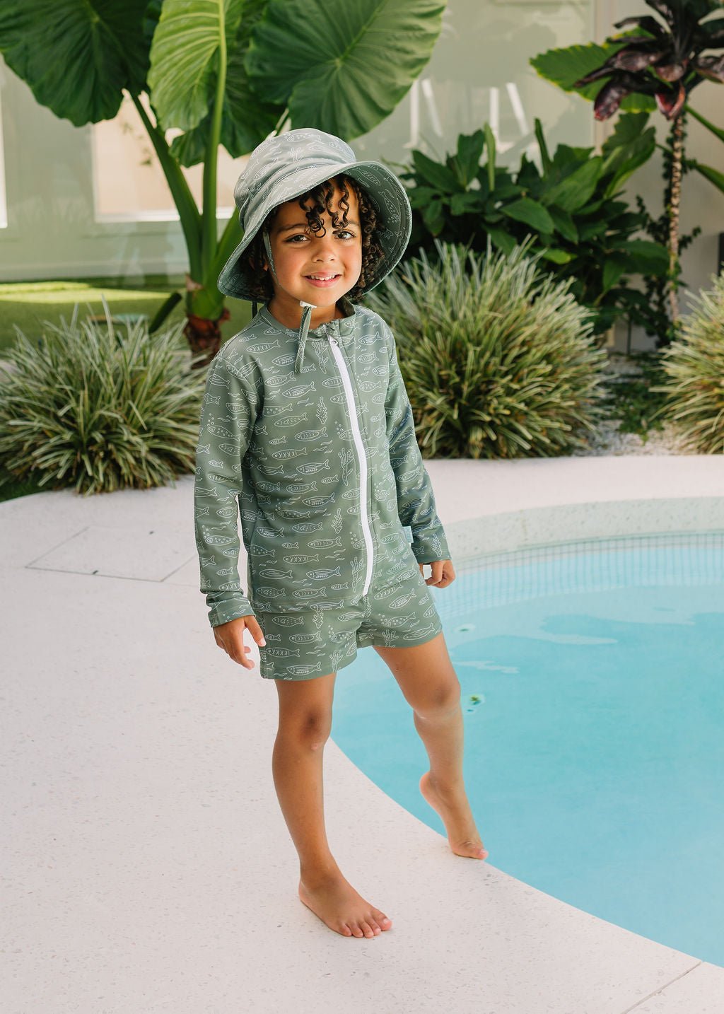 School Of Fish UPF50+ Swimming Suit - Acorn Kids Accessories