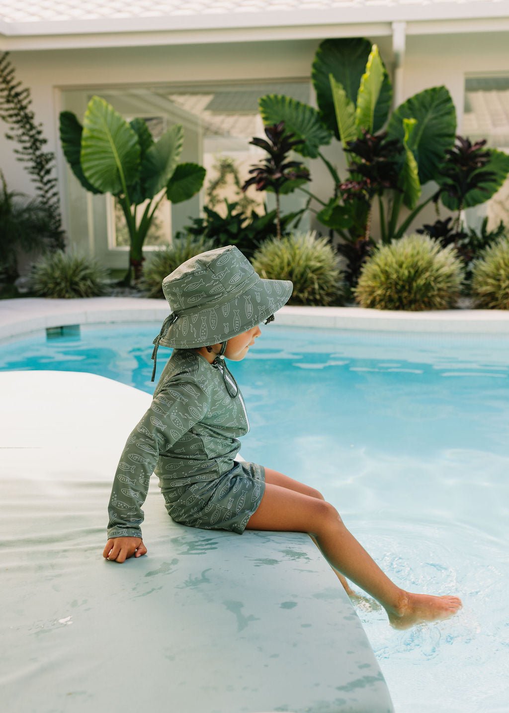 School Of Fish UPF50+ Swimming Suit - Acorn Kids Accessories