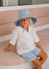 Seagulls Wide Brim Bucket Hat - Acorn Kids Accessories