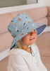 Seagulls Wide Brim Bucket Hat - Acorn Kids Accessories
