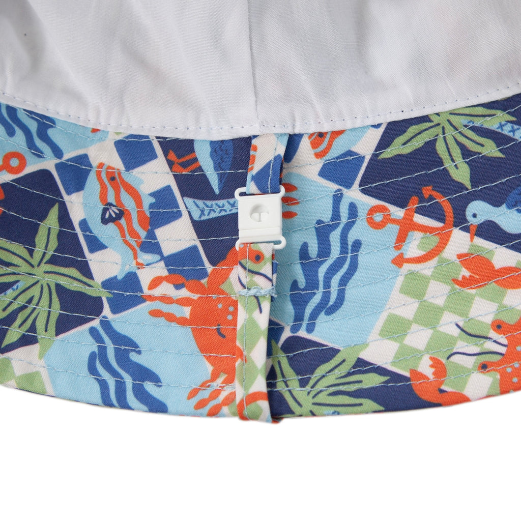 Seaside Wide Brim Bucket Hat - Acorn Kids Accessories