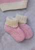 Springbud 100% Merino Booties Pink - Acorn Kids Accessories