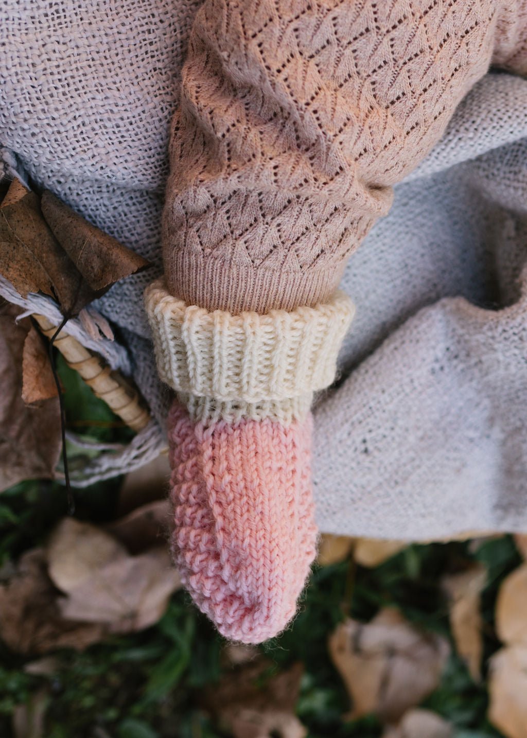 Springbud 100% Merino Booties Pink - Acorn Kids Accessories