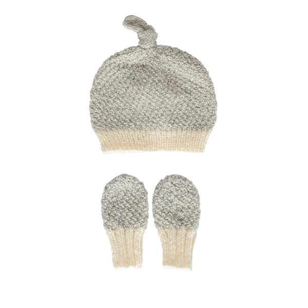Springbud 100% Merino Gift Set Cloud Marle - Acorn Kids Accessories